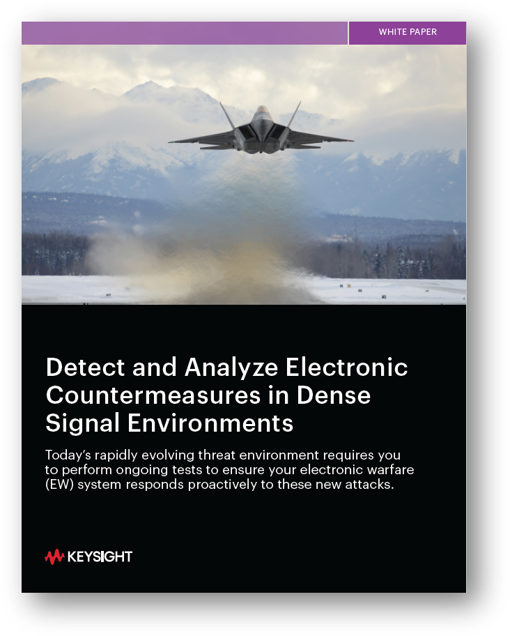 Detect and Analyze Electronic Countermeasures in Dense Signal Environments