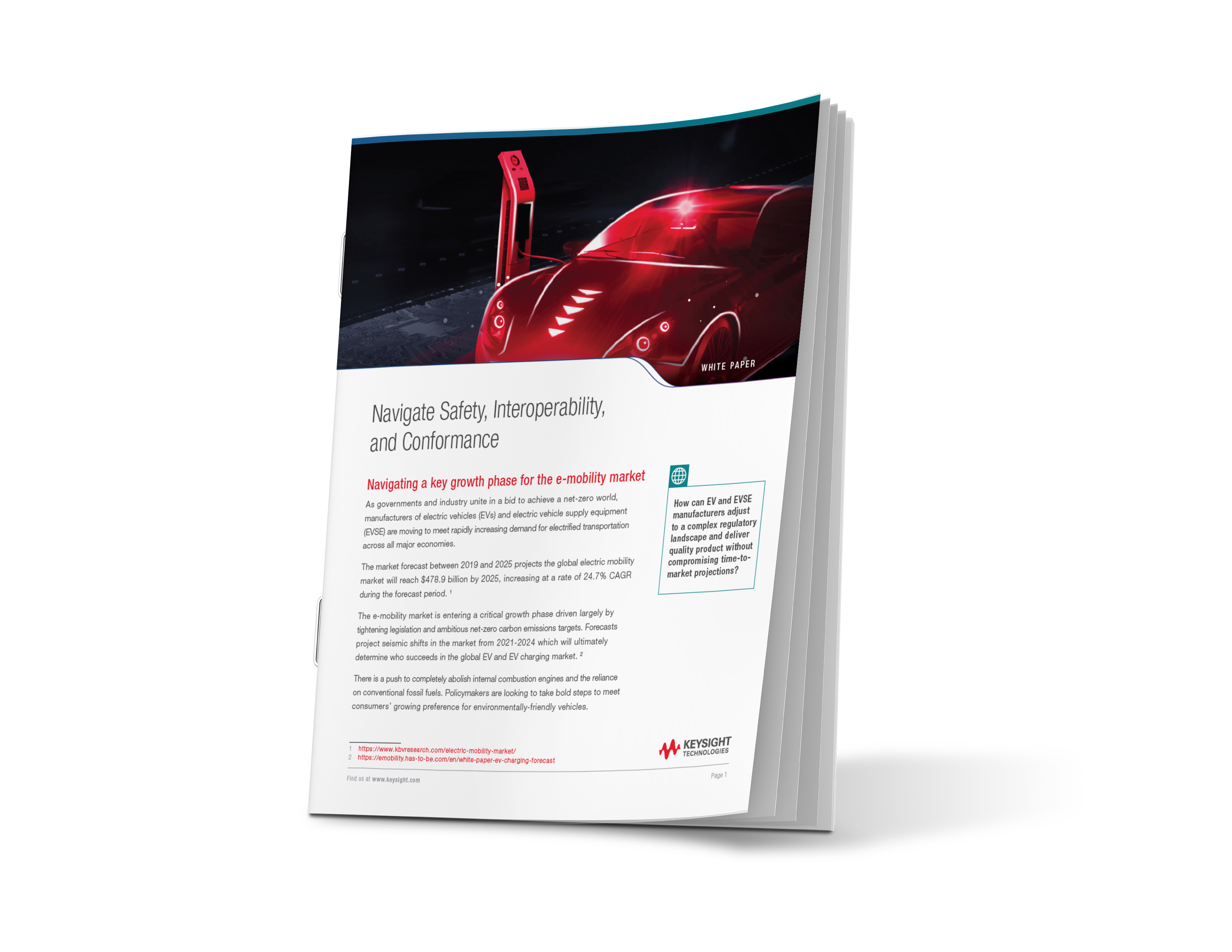 Livre blanc - E-Mobility: Navigate Safety, Interoperability, and Conformance