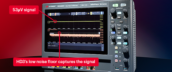 HD3 oscilloscope vertical accuracy