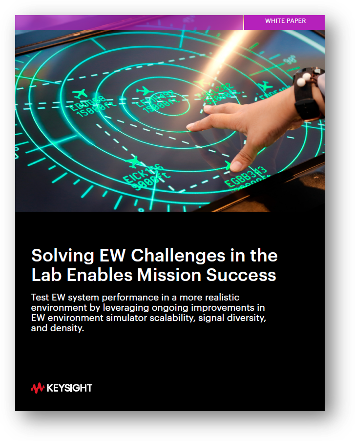 Solving EW Challenges in the Lab Enables Mission Success Cover