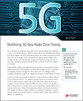 Image of white paper Redefining 5G New Radio Drive Testing