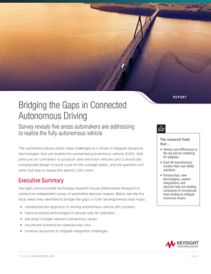 Bridging the Gaps in Connected Autonomous Driving White Paper Cover