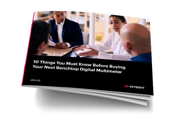 Cover of eBook: 10 Things You Must Know Before Buying Your Next Benchtop DMM