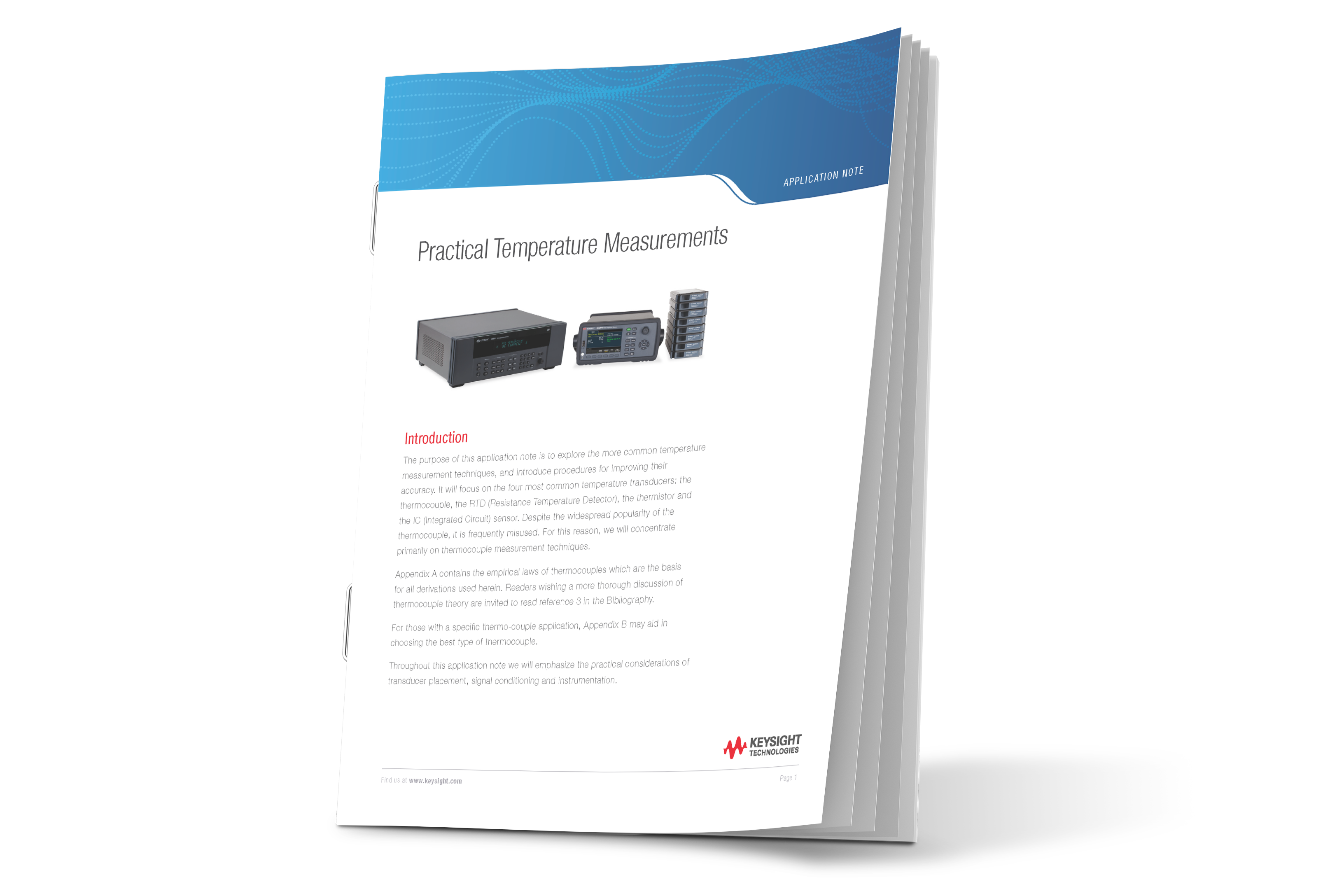 Application note: Practical Temperature Measurements