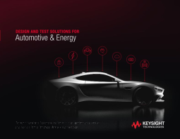 eBook - Design and Test Solutions for Automotive & Energy
