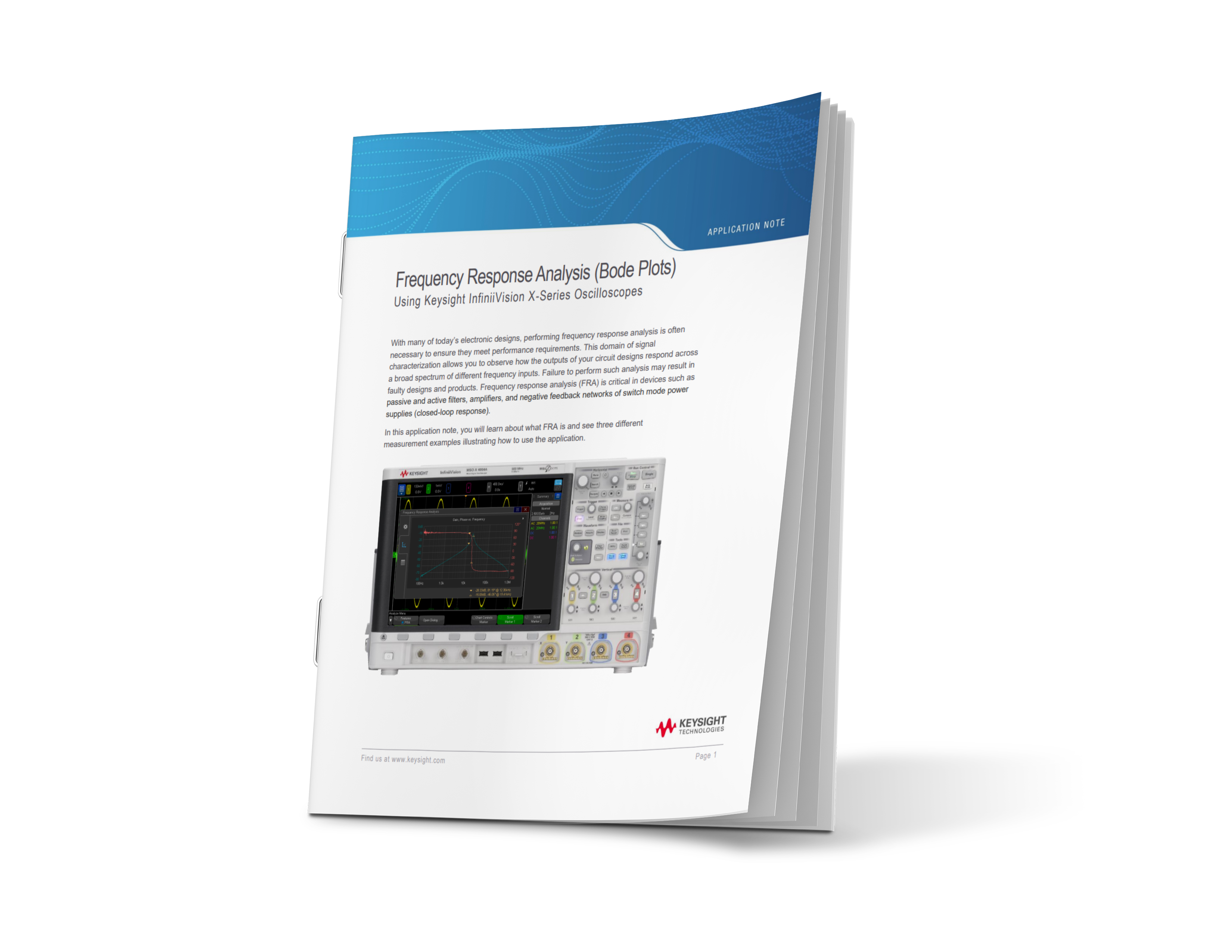 Application Note: Frequency Response Analysis (Bode Plots)